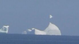 Mirage avec un iceberg